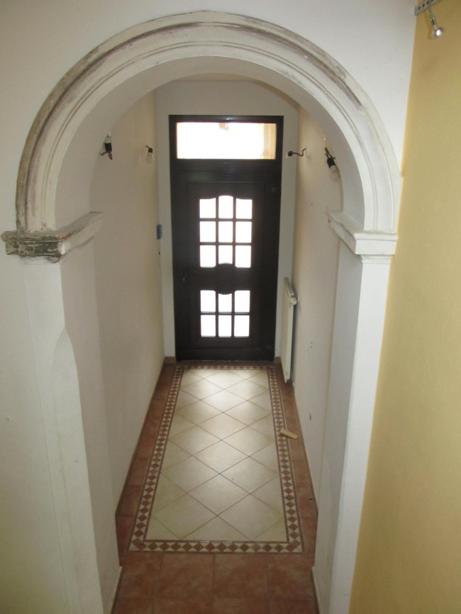 Eingang ins Haus