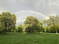Regenbogen im Hirschgarten