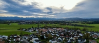 Ortsansicht Wielenbach Richtung Süden