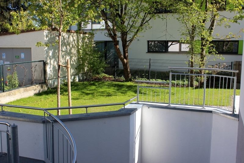 Blick in den Gemeinschaftsgarten