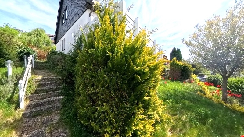 Eingang zum Haus