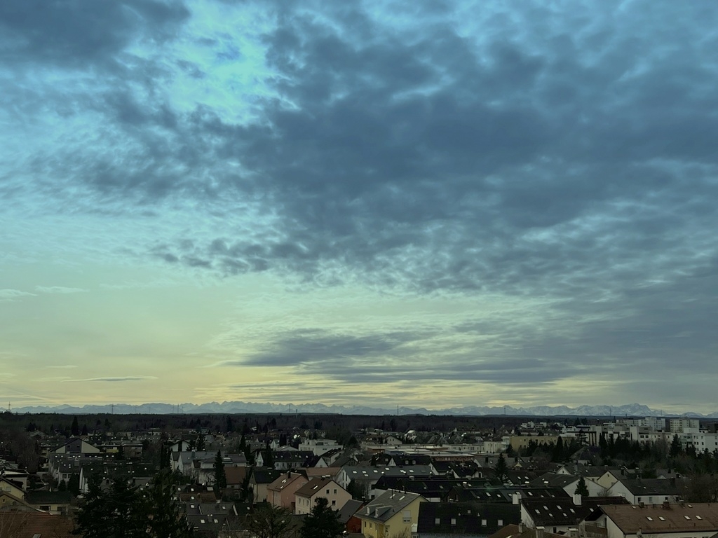 Blick von der Terrasse