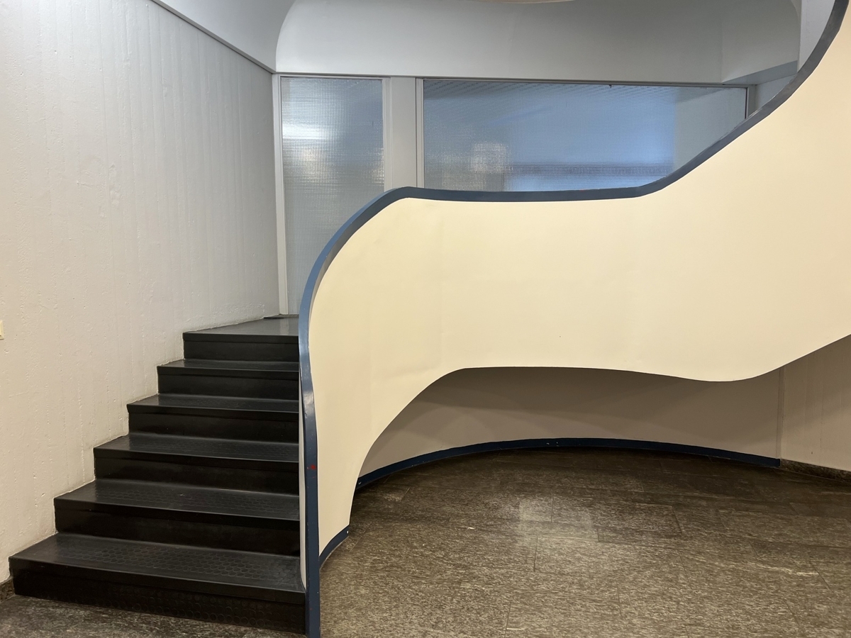 Prägnantes Treppenhaus