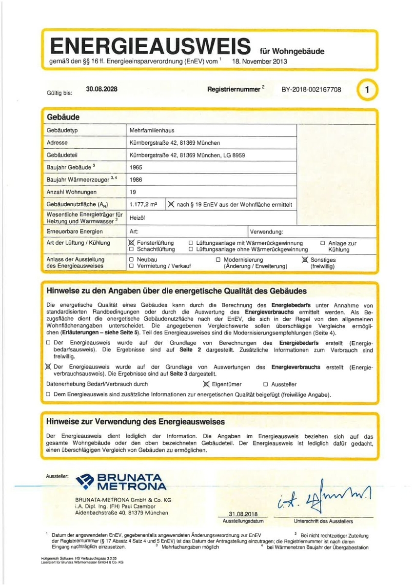 Energieausweis