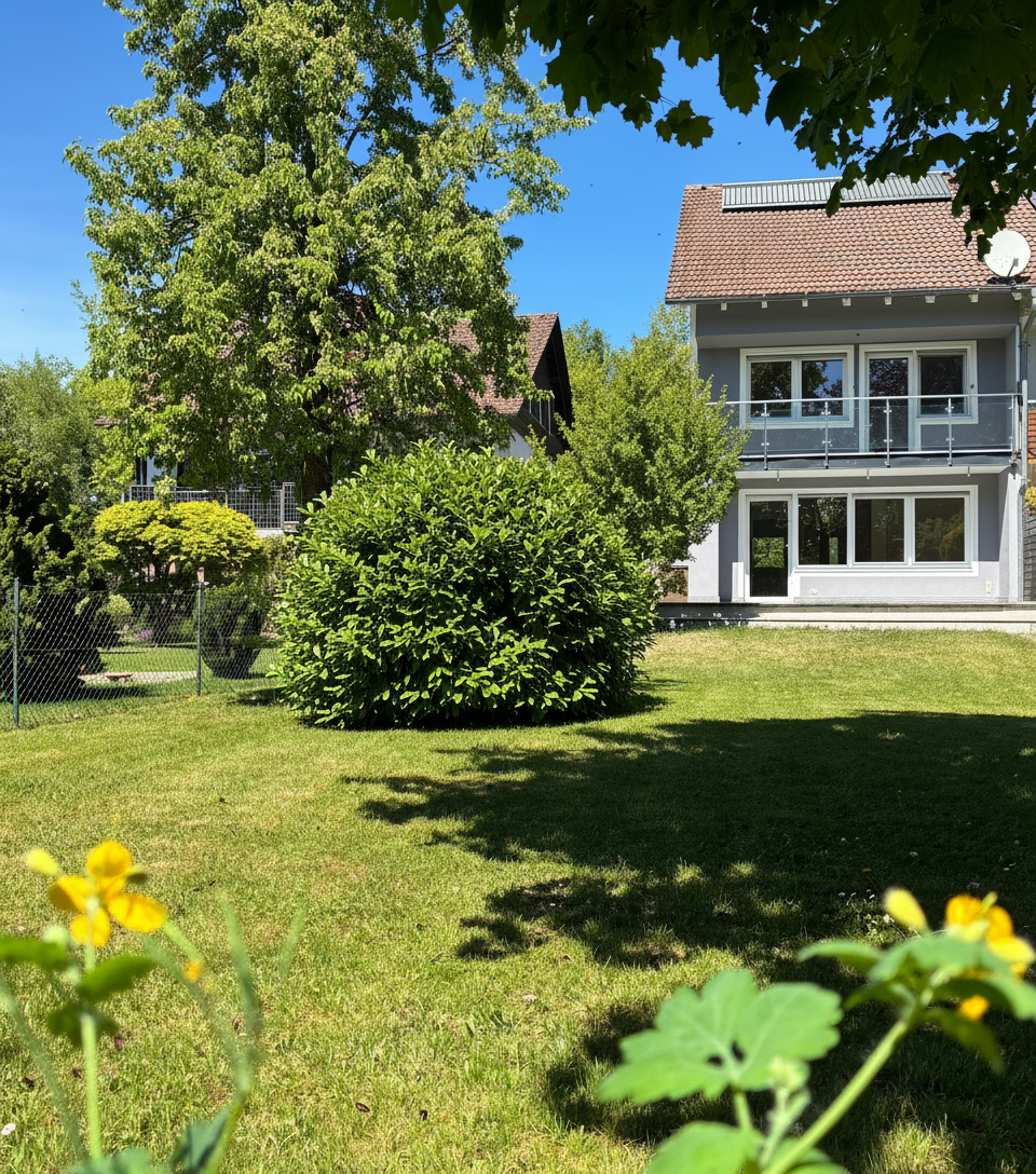 Ansicht Garten