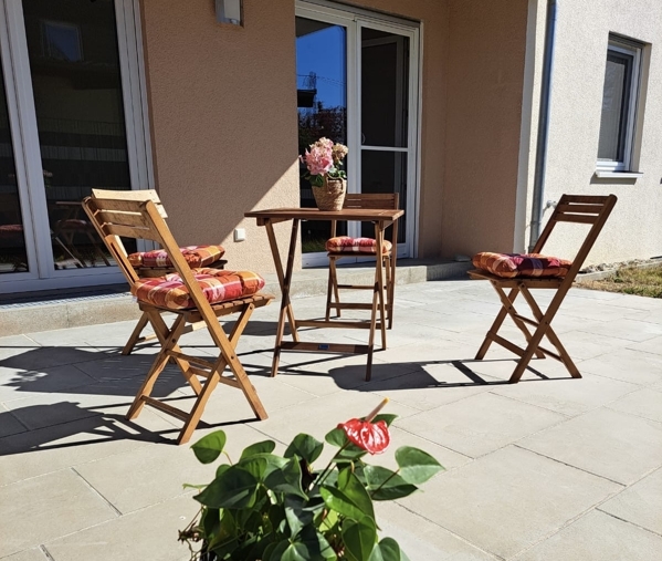 Terrasse auf der Südseite