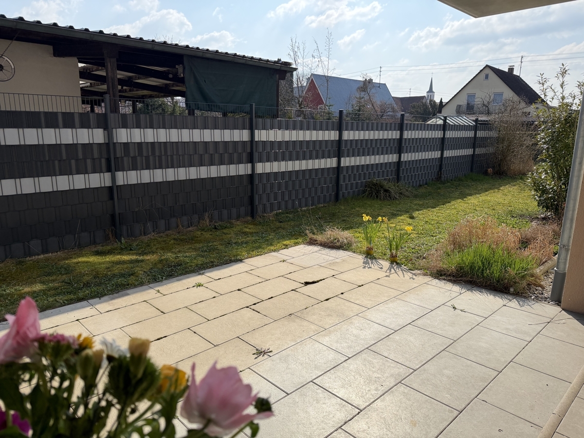 Terrasse zur Südseite