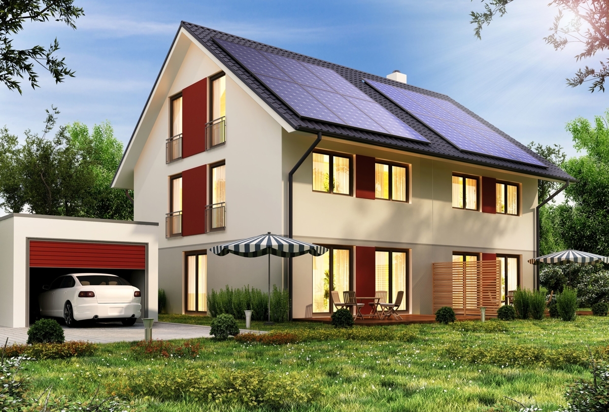 Illstration Doppelhaus
