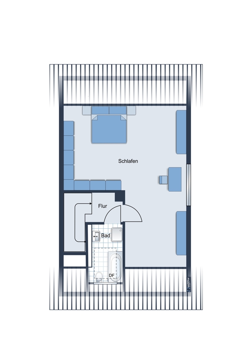 Grundriss Dachgeschoss