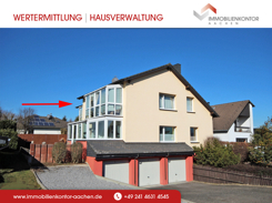 Wohnung mit 1.OG des 4-FH mit Wintergarten