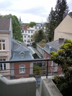 Blick von der Südwest-Terrasse gen Burtscheid