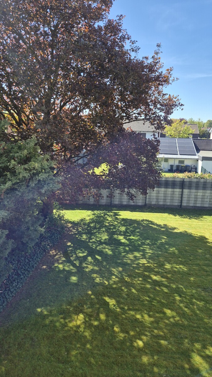 Blick vom Balkon