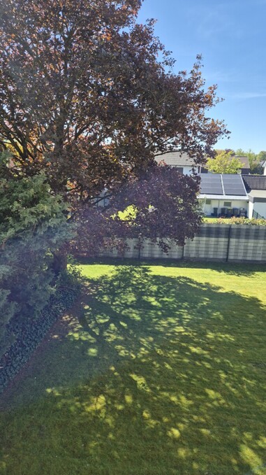Blick vom Balkon