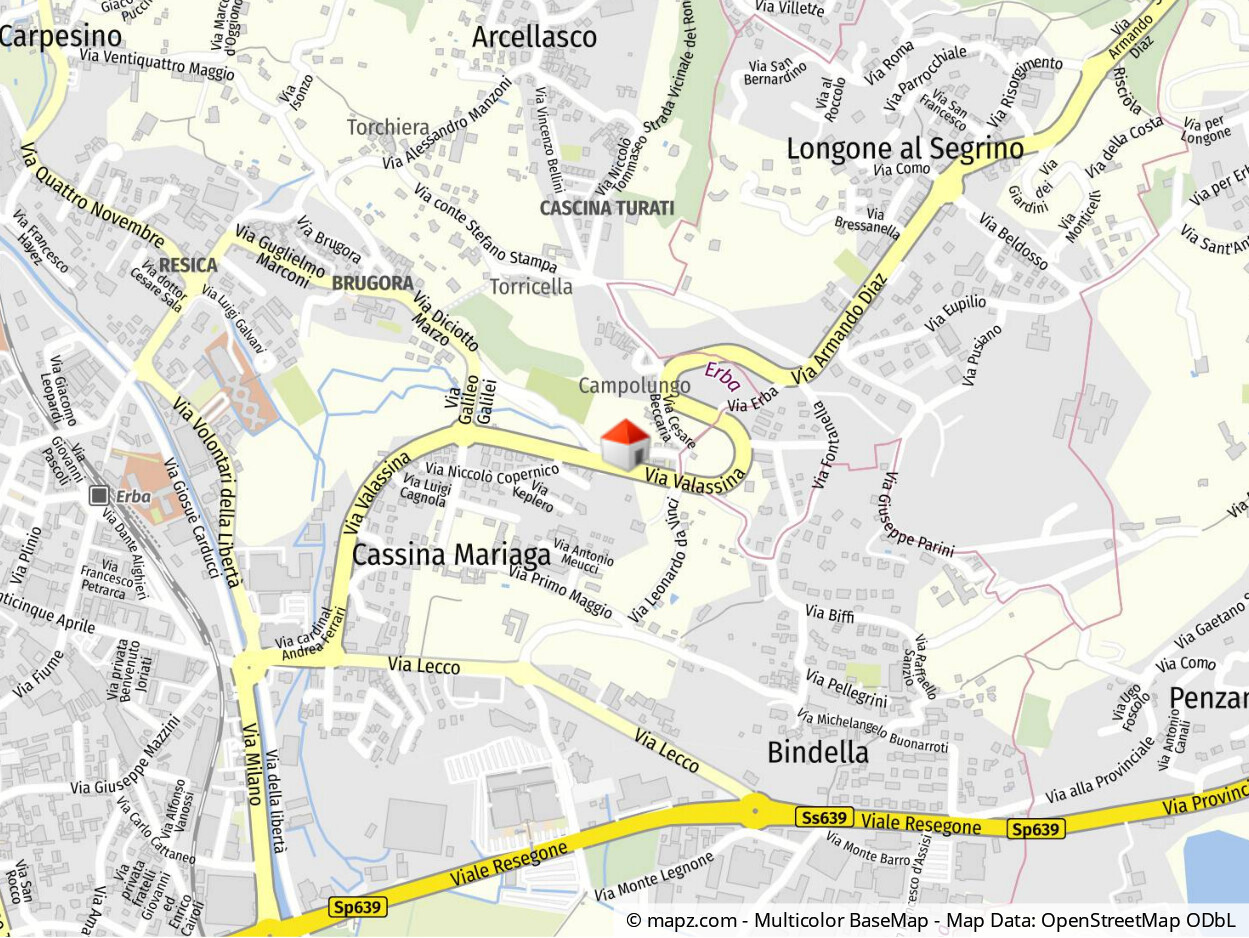 Sezione della mappa di Geolyzer