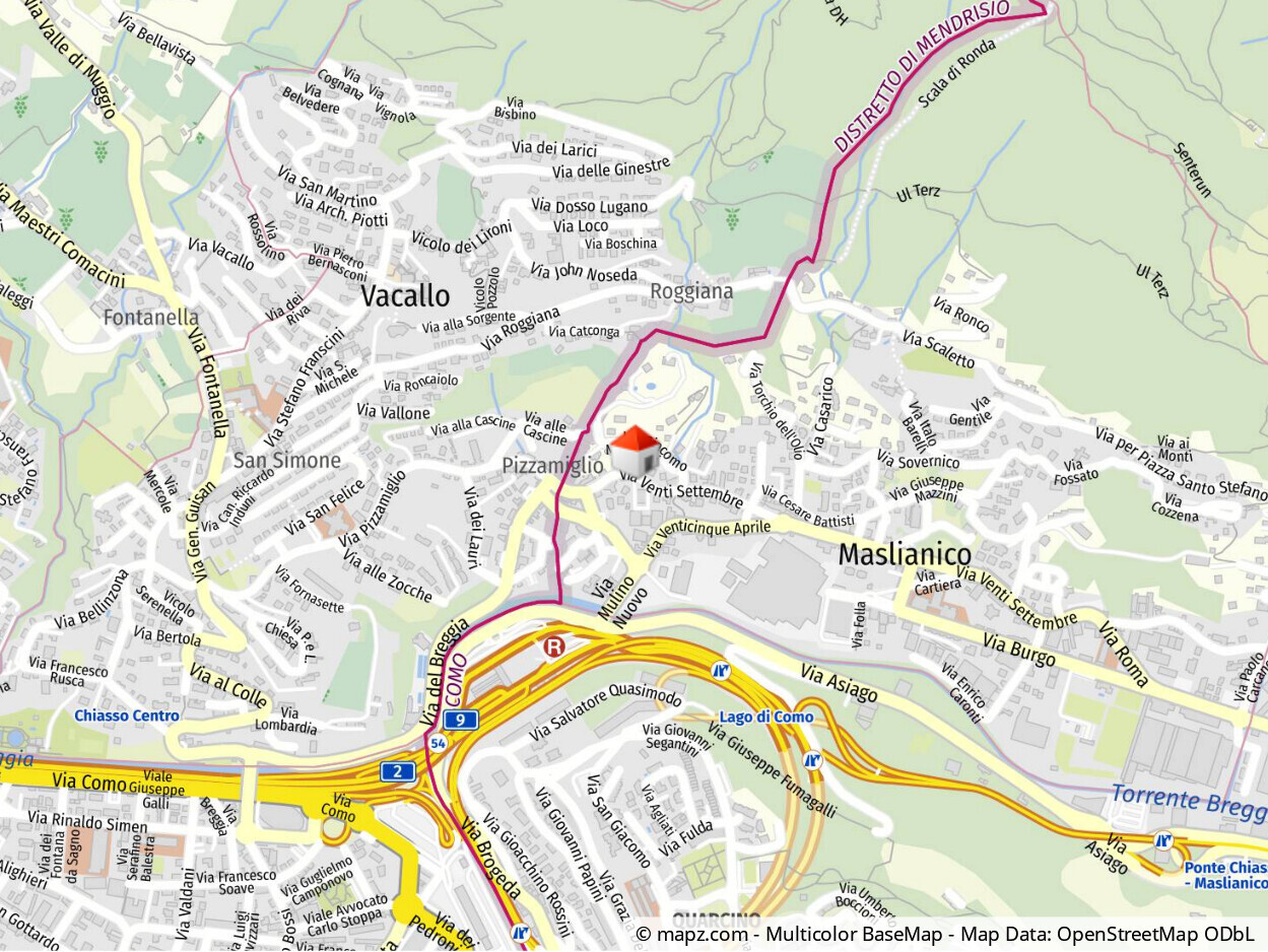 Sezione della mappa di Geolyzer