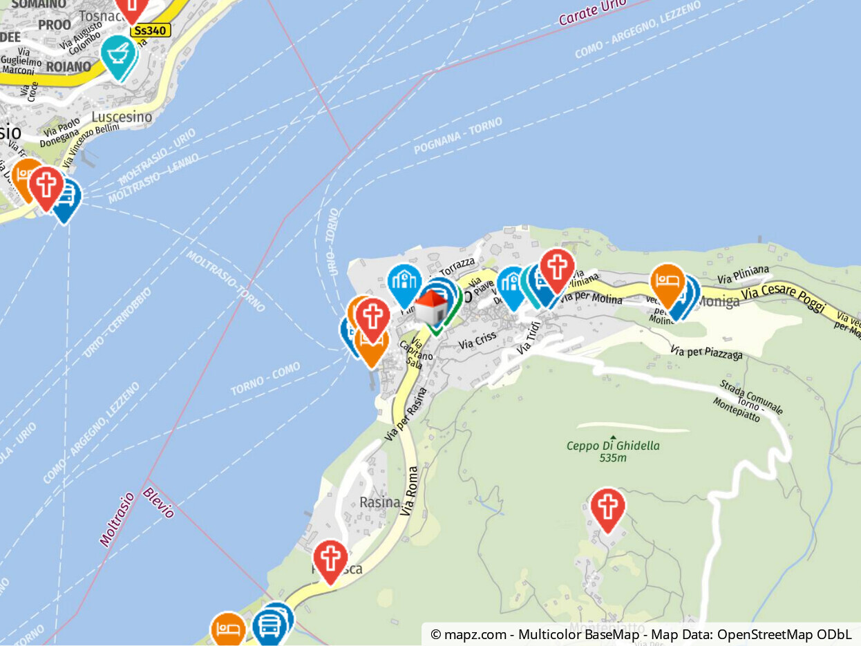 Sezione della mappa di Geolyzer