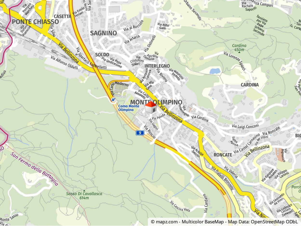 Sezione della mappa di Geolyzer