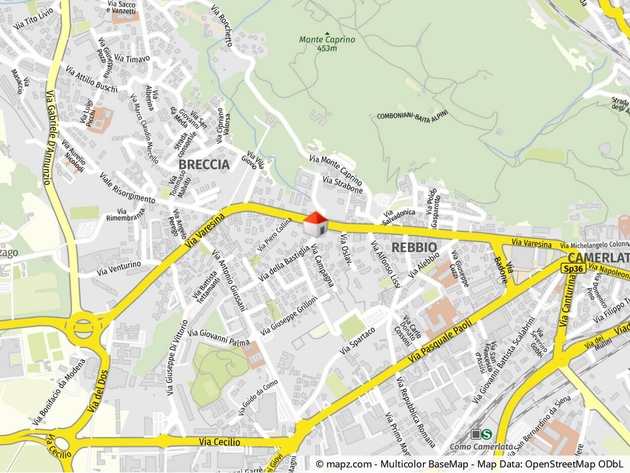 Sezione della mappa di Geolyzer