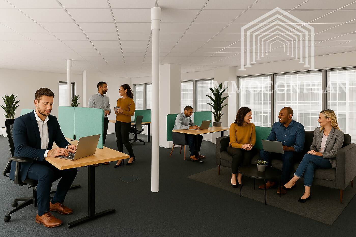 Designvorschlag Büro