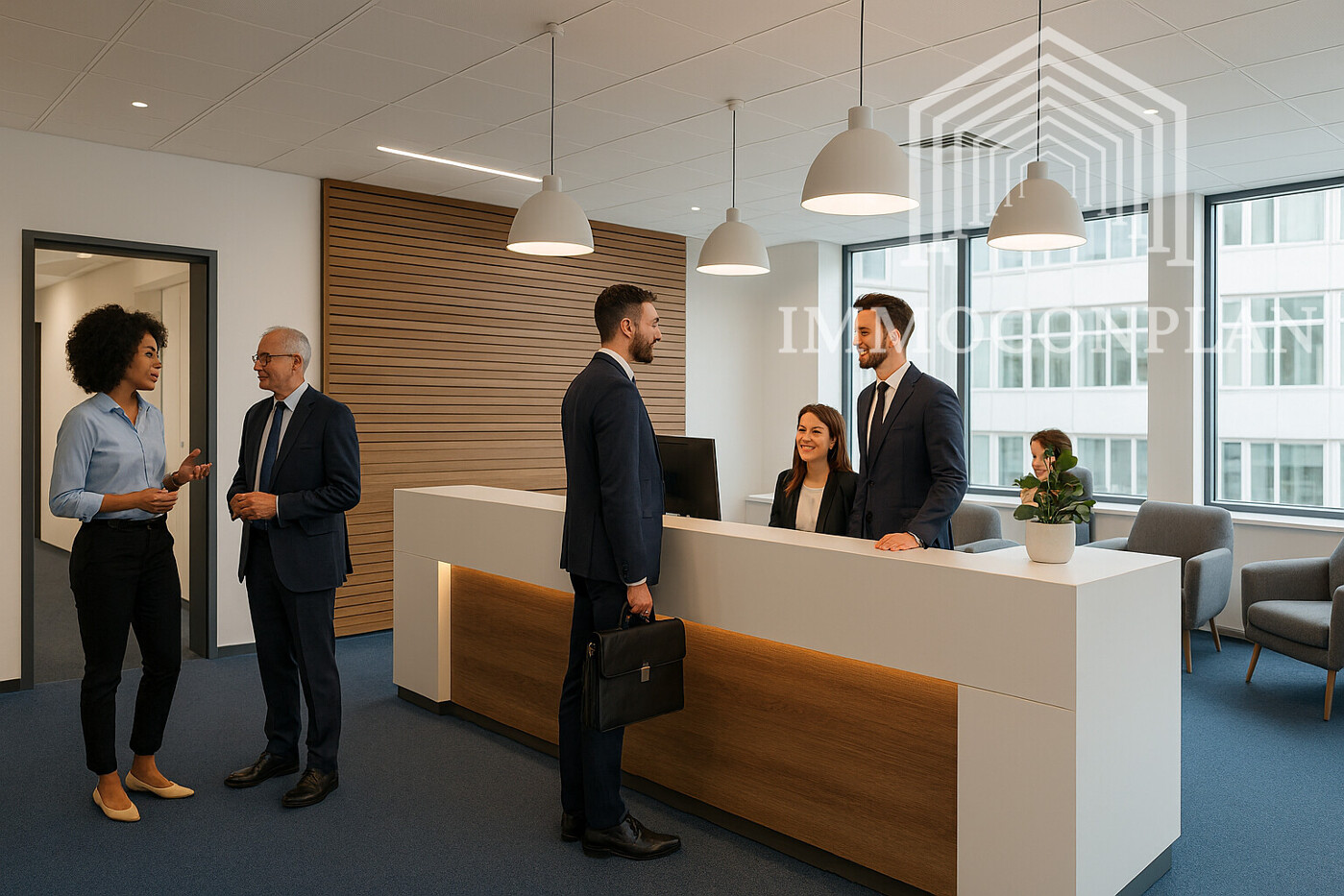 Designvorschlag Empfangsraum