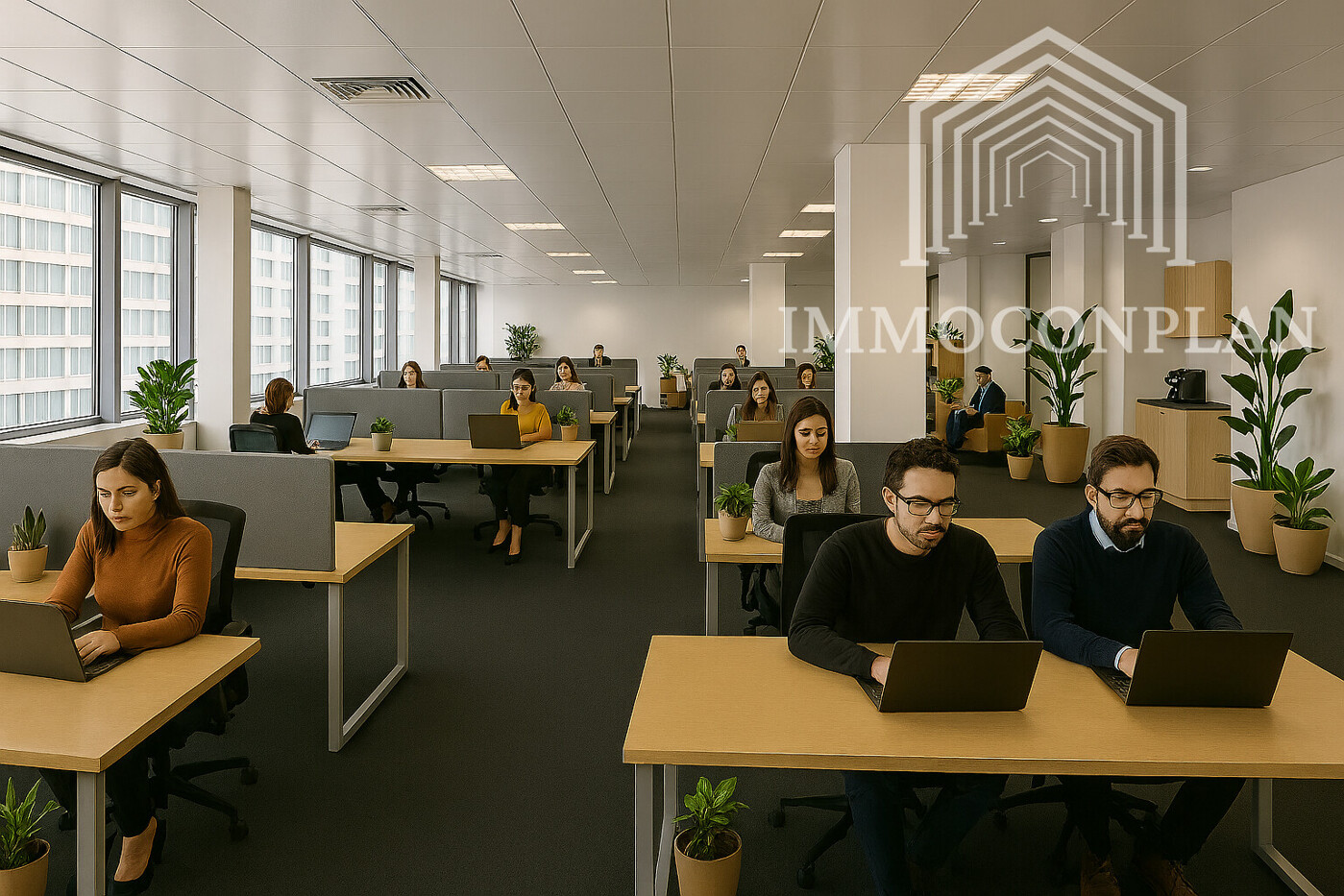 Designvorschlag Großraumbüro1