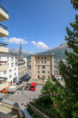 Aussicht St. Moritz Dorf
