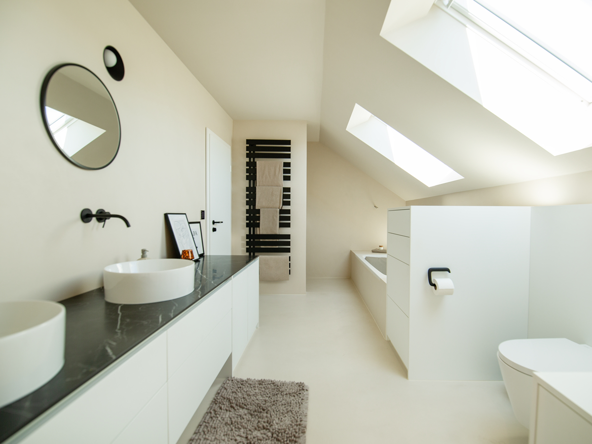 Tageslichtbadezimmer