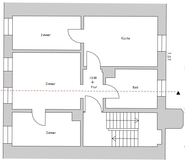 Grundriss_Skizze 1. und 2. OG