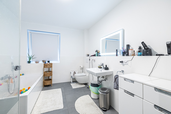 Tageslichtbadezimmer