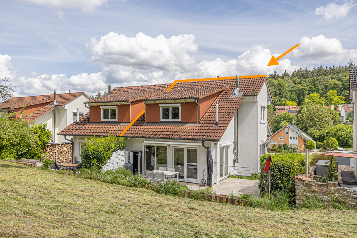 Hausansicht Rückseite 