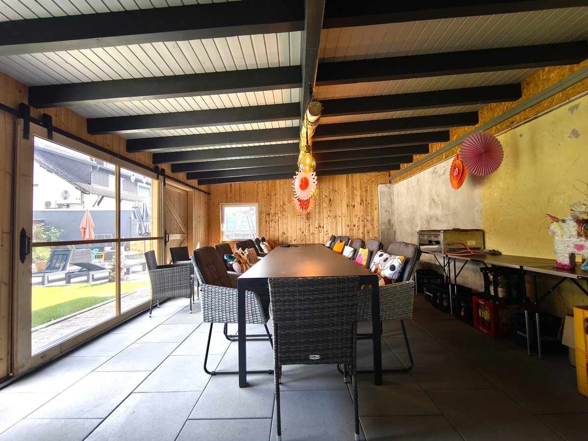 Gartenschuppen bzw. Partyraum