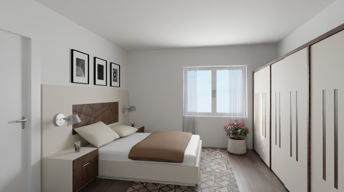 Wohnbeispiel Schlafzimmer