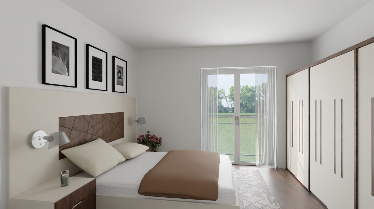 Wohnbeispiel Schlafzimmer