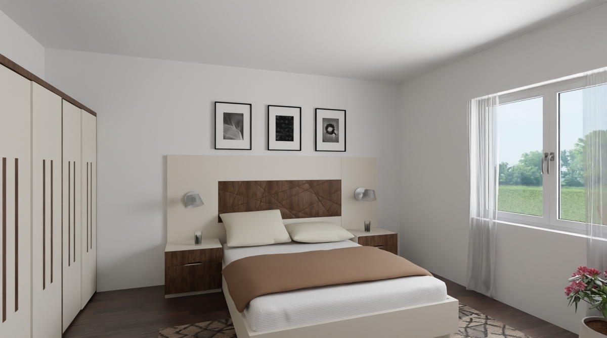 Wohnbeispiel Schlafzimmer