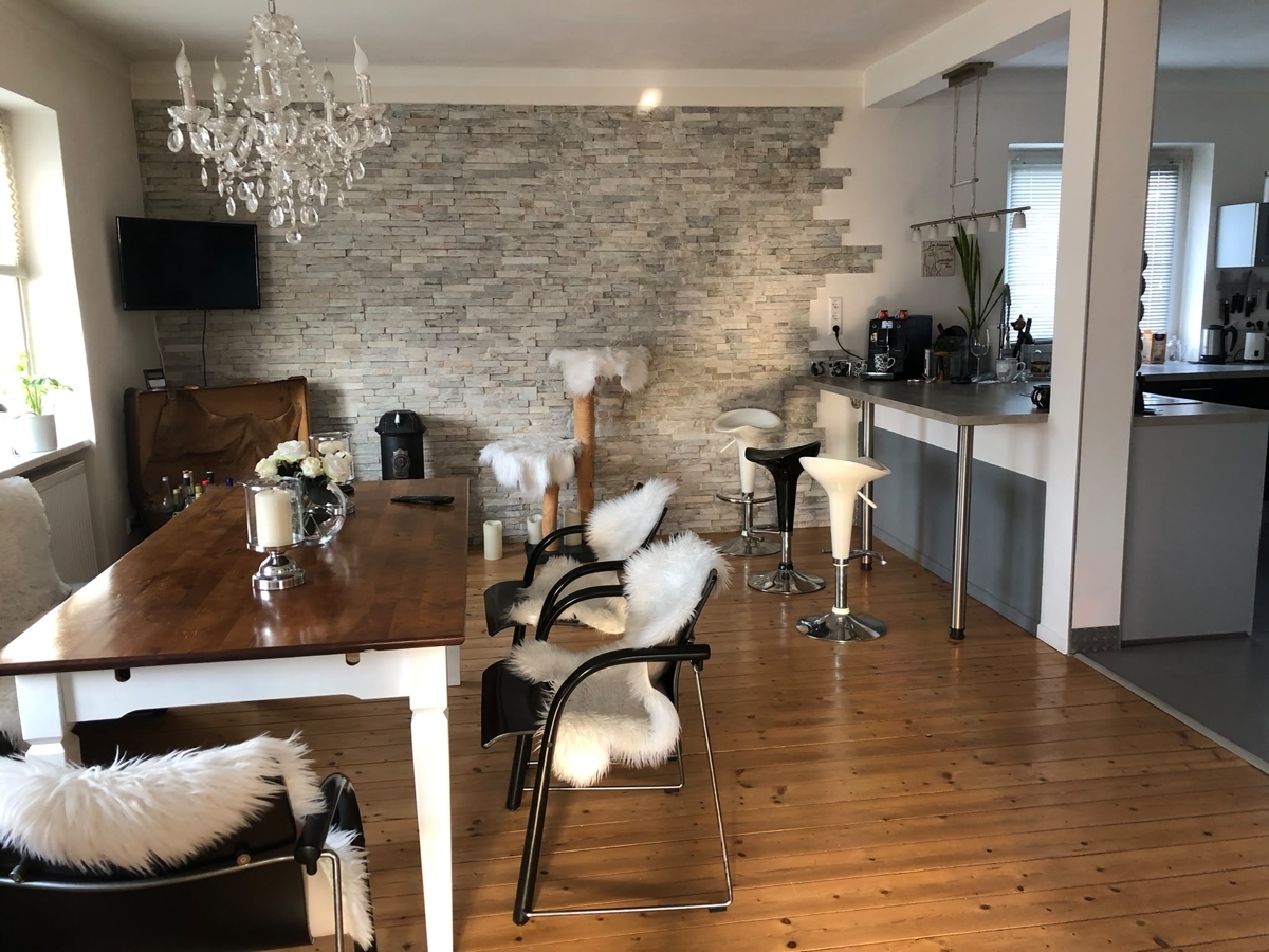 Esszimmer mit offener Küche_OG