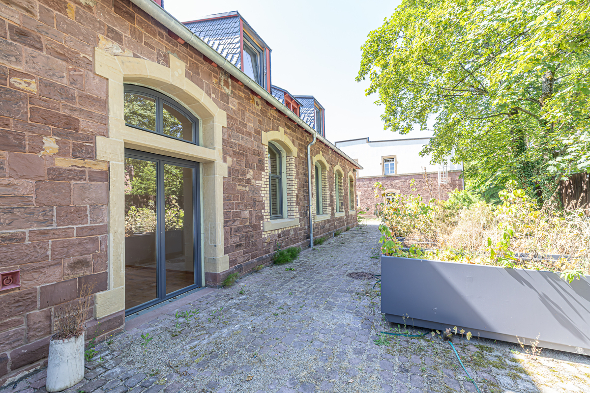 Blick zur Terrasse