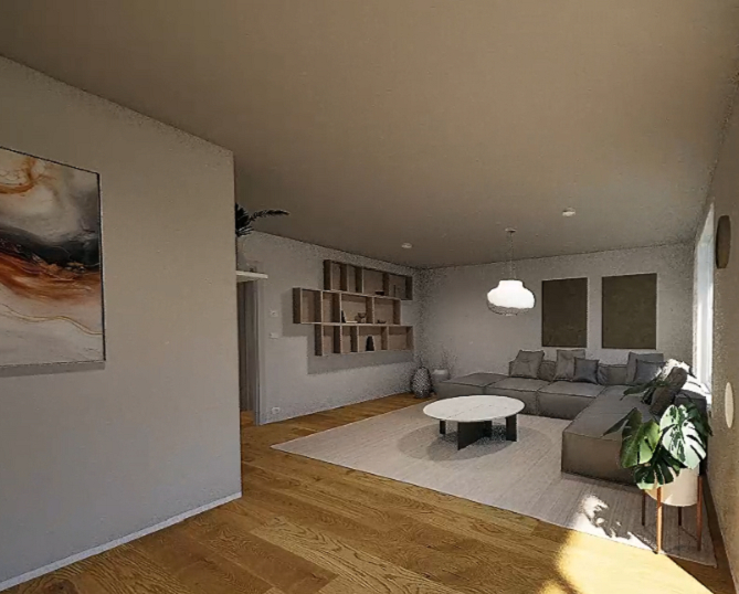 Wohnzimmer_Ansicht II_Visualisierung