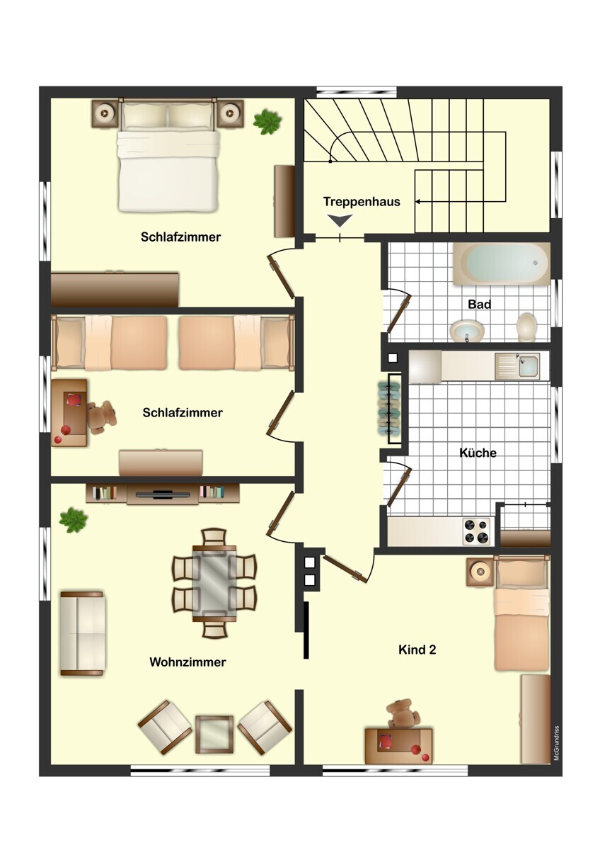 Grundriss Erdgeschoss