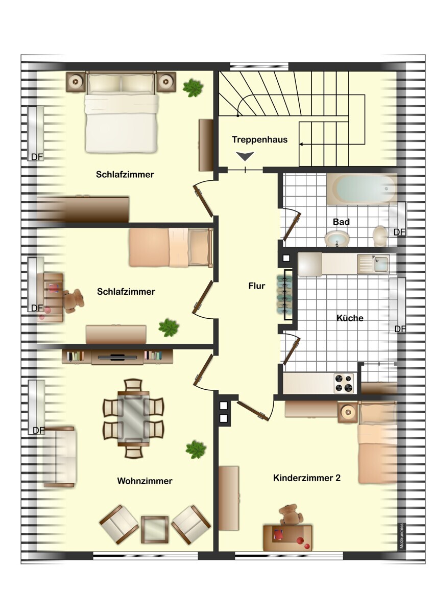 Grundriss Dachgeschoss