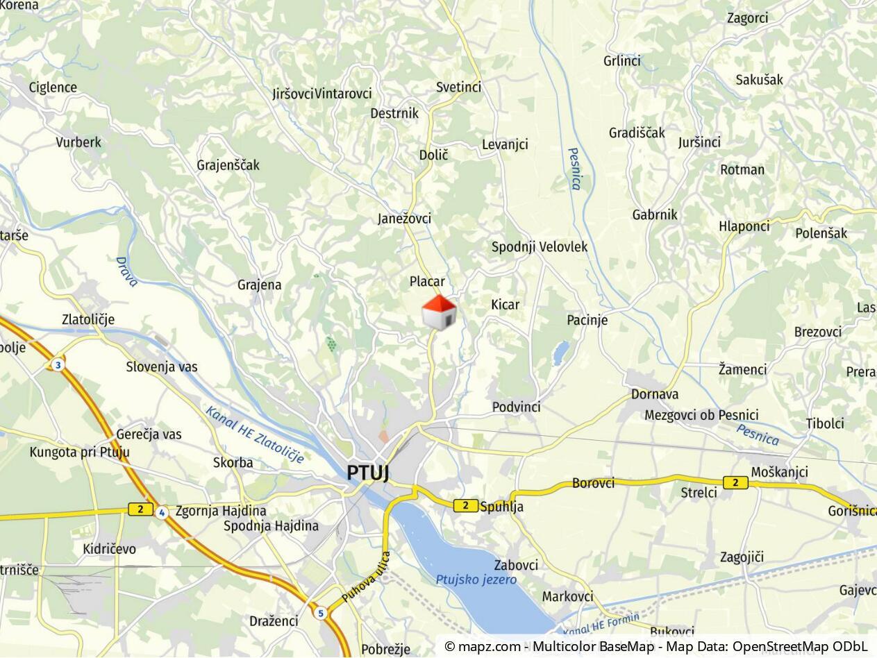 Naprodaj samostojna hiša s približno 180 m² bivalne površine v dveh etažah, le nekaj minut vožnje od Ptuja. - Slika 21