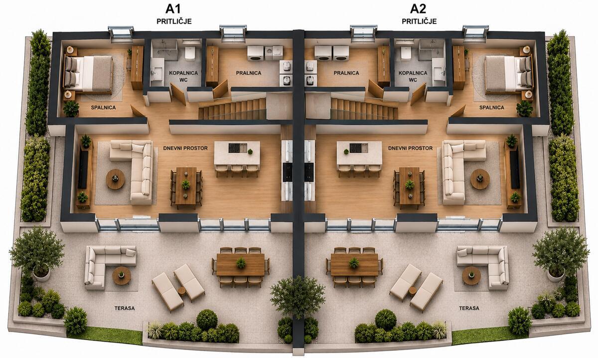 KORTE NAD IZOLO – NOV STANOVANJSKI PROJEKT V OBJEMU ISTRSKE NARAVE - Slika 31