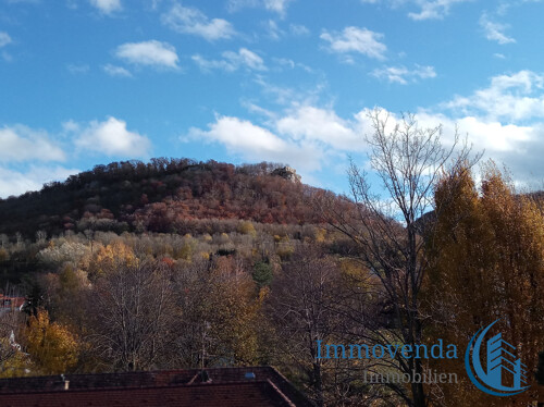 Aussicht auf den Rosenstein in Heubach