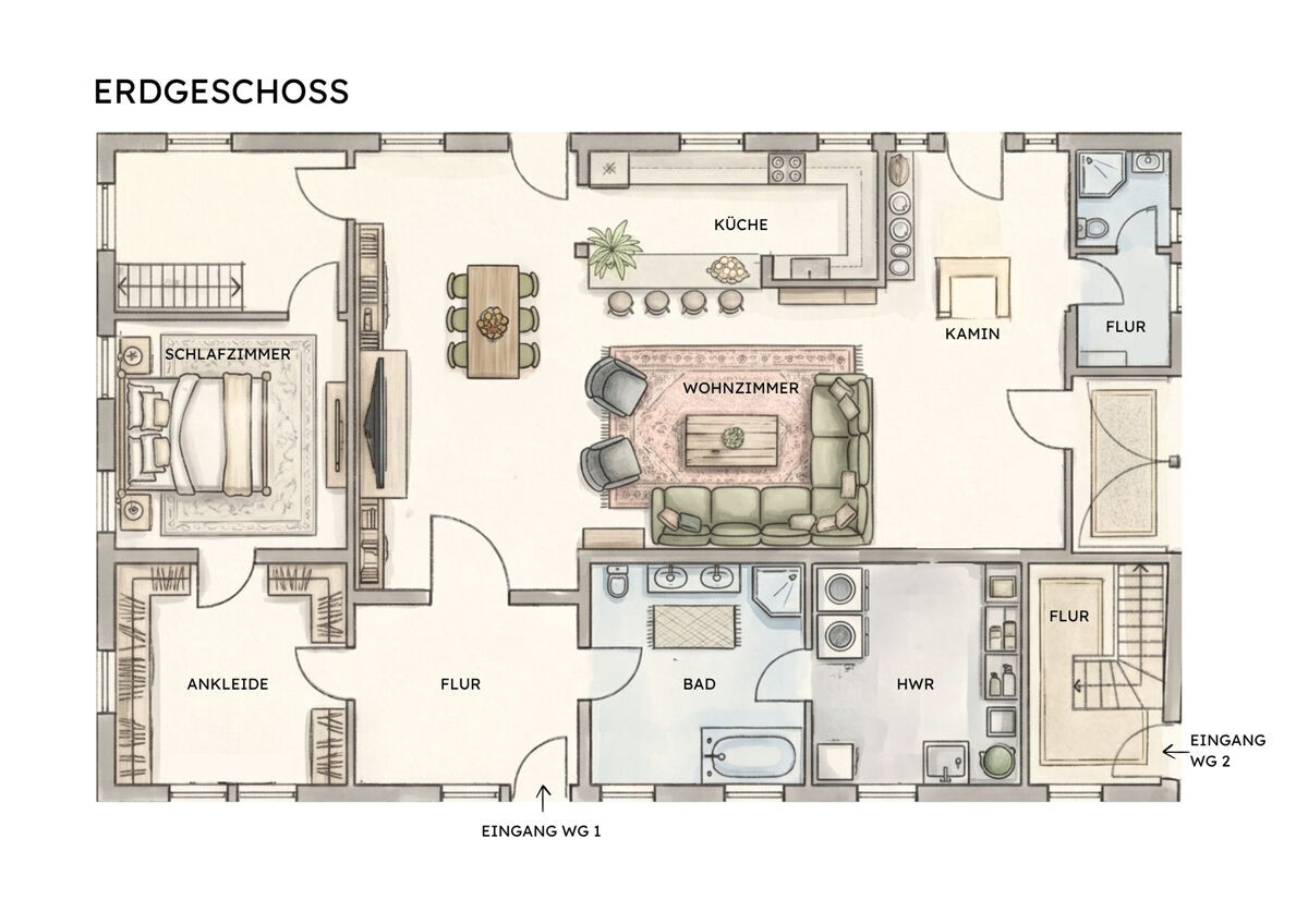 Grundriss Erdgeschoss