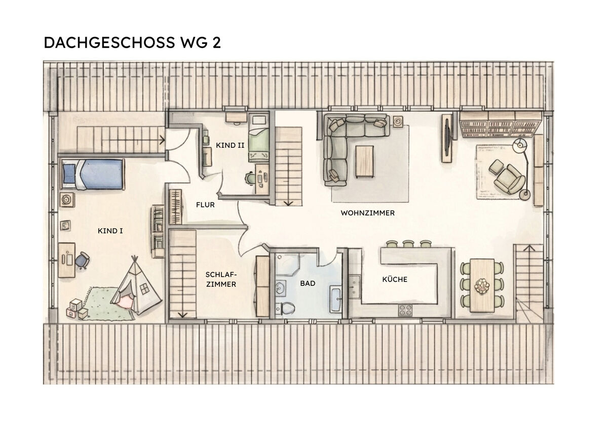 Grundriss Dachgeschoss