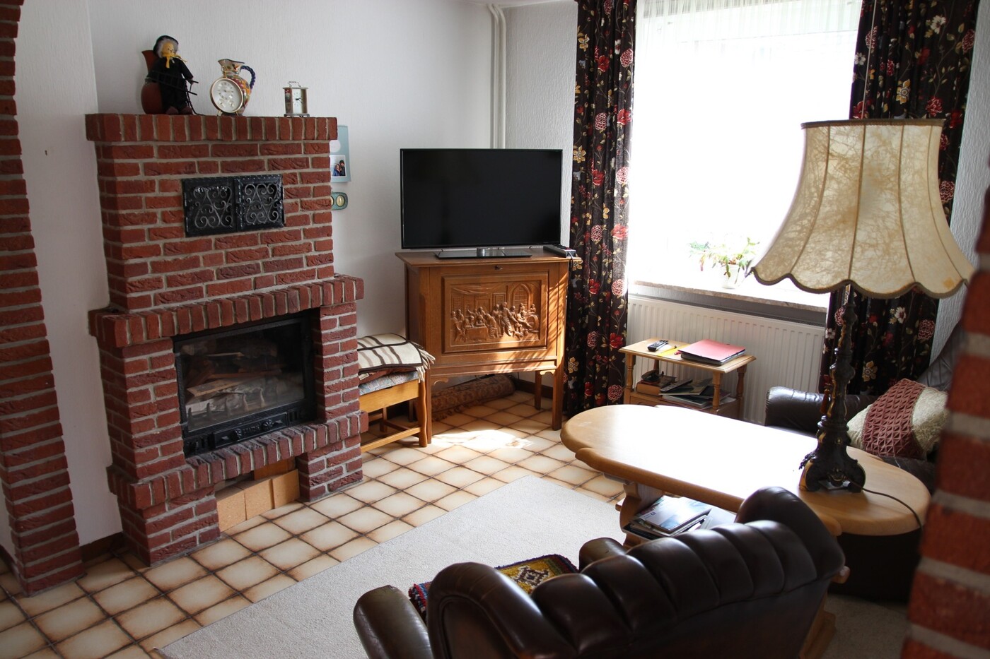 Kamin für gemütliche Stunden