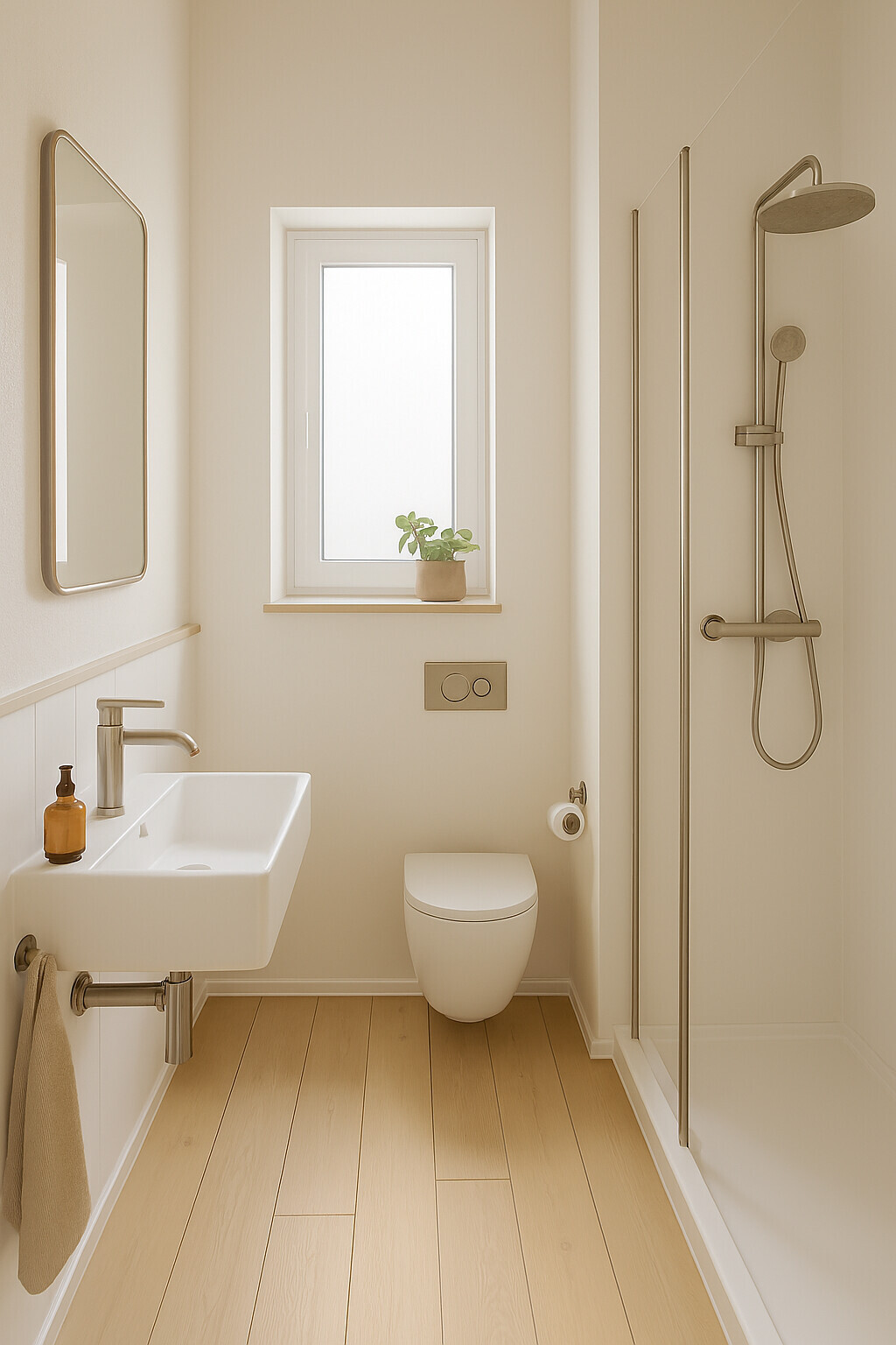 Badezimmer (*Gestaltungsbeispiel)