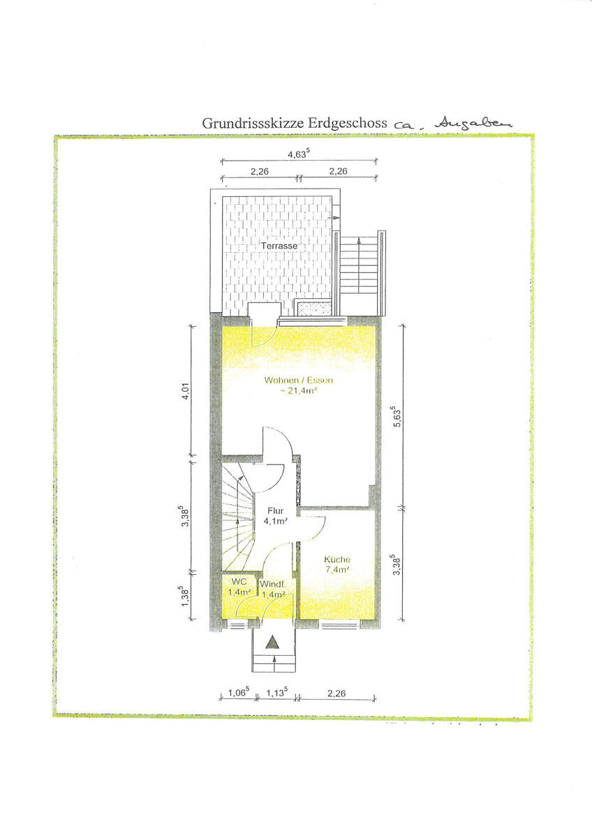 Grundriss Erdgeschoss