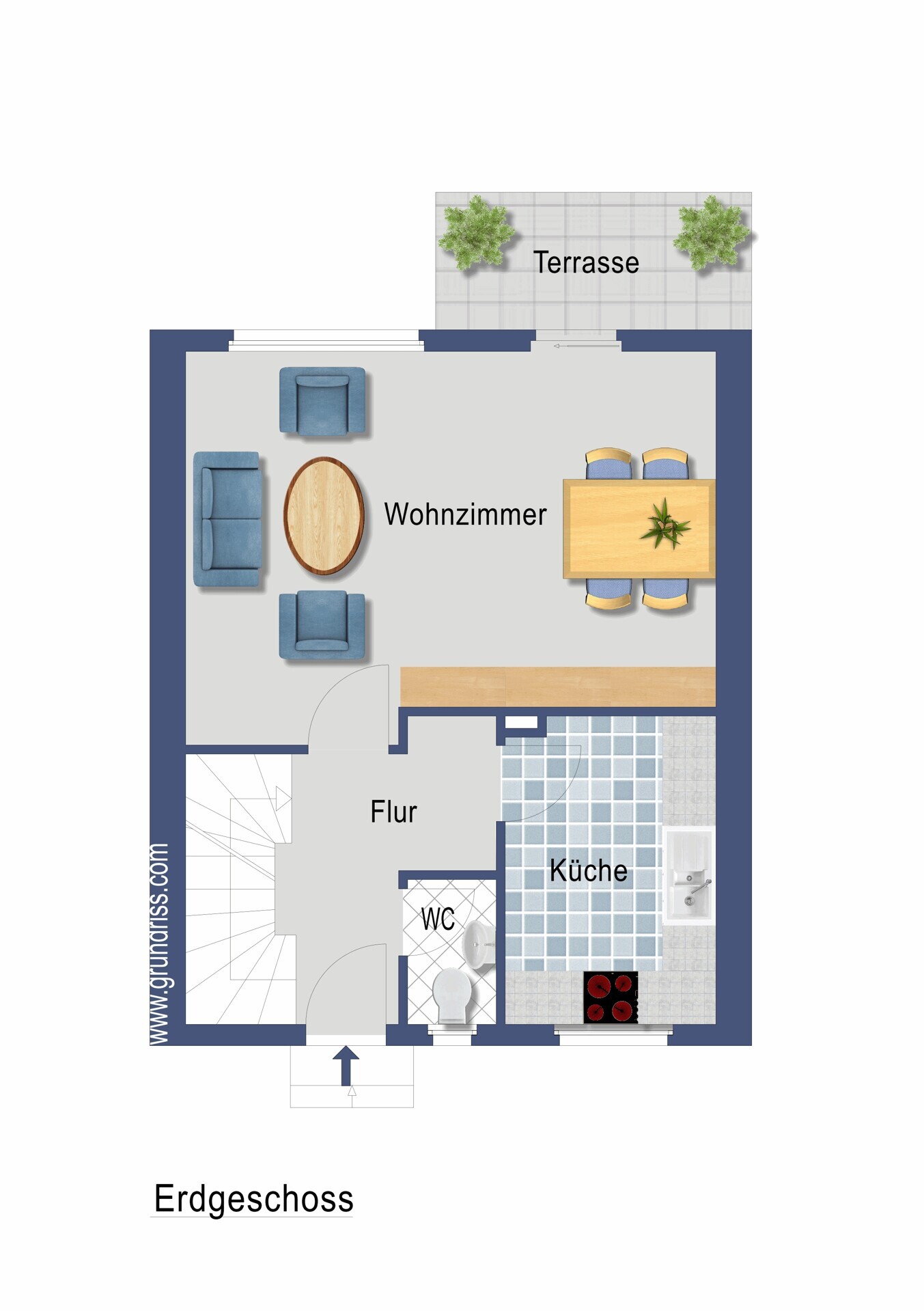 Grundriss Erdgeschoss