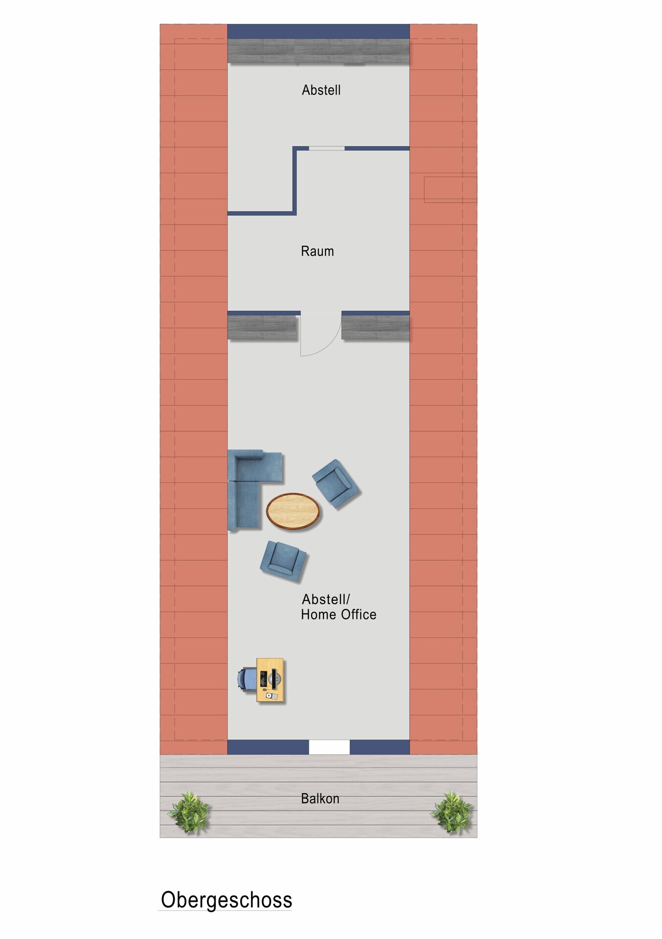 Grundriss Obergeschoss