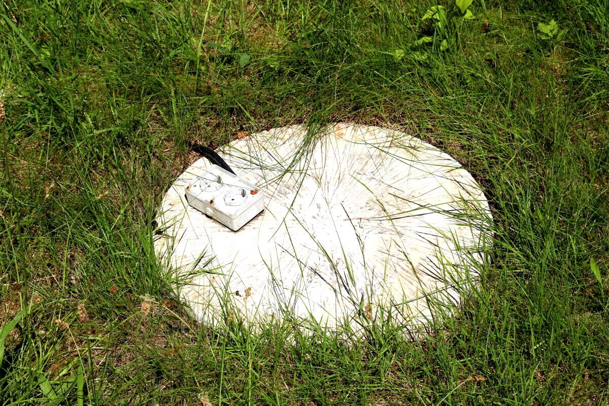 Praktische Ausstattung: Außensteckdose im Garten
